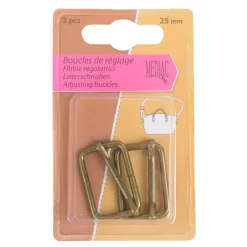 Giesse Scampoli Accessori Per Borse E Bigiotteria>REGOLATORI 2PZ 25 MM