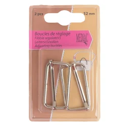 Giesse Scampoli Accessori Per Borse E Bigiotteria>REGOLATORI 2PZ 32 MM