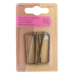 Giesse Scampoli Accessori Per Borse E Bigiotteria>REGOLATORI 2PZ 38 MM