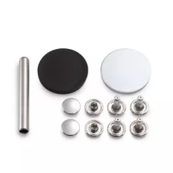 Giesse Scampoli Bottoni E Fibbie|Accessori Per Borse E Bigiotteria>Rivetti tubolari 4-6mm argento