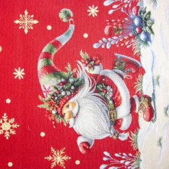 Giesse Scampoli Tovaglie Fantasia|Pannelli Per Cuscini>Runner piazzato 47x140 magique Noel
