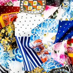 Giesse Scampoli Fantasie Moda>SETA PURA VIP ASTRATTO