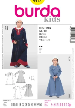 Cartamodelli Burda Neonati|Bambini>Storia del vestito