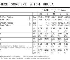 Cartamodelli Burda Costumi Per Spettacoli E Carnevale>strega