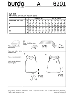 Giesse Scampoli Teenager>Tank Top - Forma svasata - con cintura