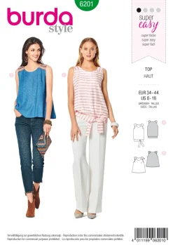 Giesse Scampoli Teenager>Tank Top - Forma svasata - con cintura