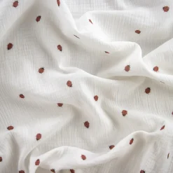 Bambino Giesse Scampoli Tessuti In Cotone|Fantasie Moda>TELA INDIANA FANTASIA COCCINELLE