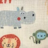 Bambino Giesse Scampoli Tessuti In Cotone|Fantasie Moda>TELA INDIANA FANTASIA ZOO