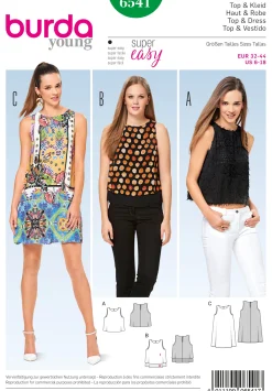 Cartamodelli Burda Top|Abiti><noscript><img width=