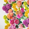 Giesse Scampoli Tovaglie Fantasia>TOVAGLIA BALZATA ORTENSIE