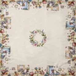 Giesse Scampoli Tovaglie Fantasia>Tovaglia piazzata 140x140 Normandia