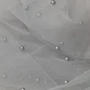 Giesse Scampoli Tulle & Tessuti Rete|Pizzi E Tessuti Ricamati>TULLE CON PERLINE NAVE