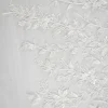 Giesse Scampoli Tessuti In Pizzo|Tessuti Tinta Unita>TULLE RICAMATO CON PERLINE ROUEN SPOSA