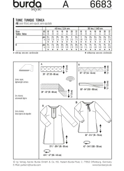 Cartamodelli Burda Top>tunica