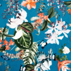 Giesse Scampoli Velluto E Ciniglia|Fantasie Moda>VELLUTO FANTASIA BLEU PETROL