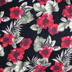 Giesse Scampoli Fantasie Moda>VISCOSA CREPE NICOLETTA FIORATO