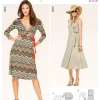 Cartamodelli Burda Abiti>wrap dress